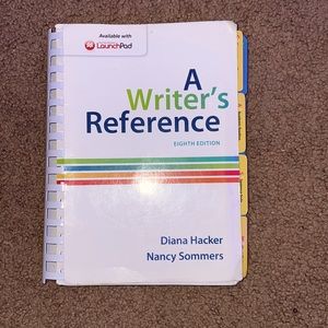 A Writer’s Reference